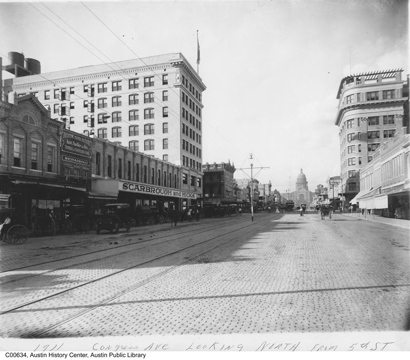 Scarbrough Building, Congress Avenue, 1911
