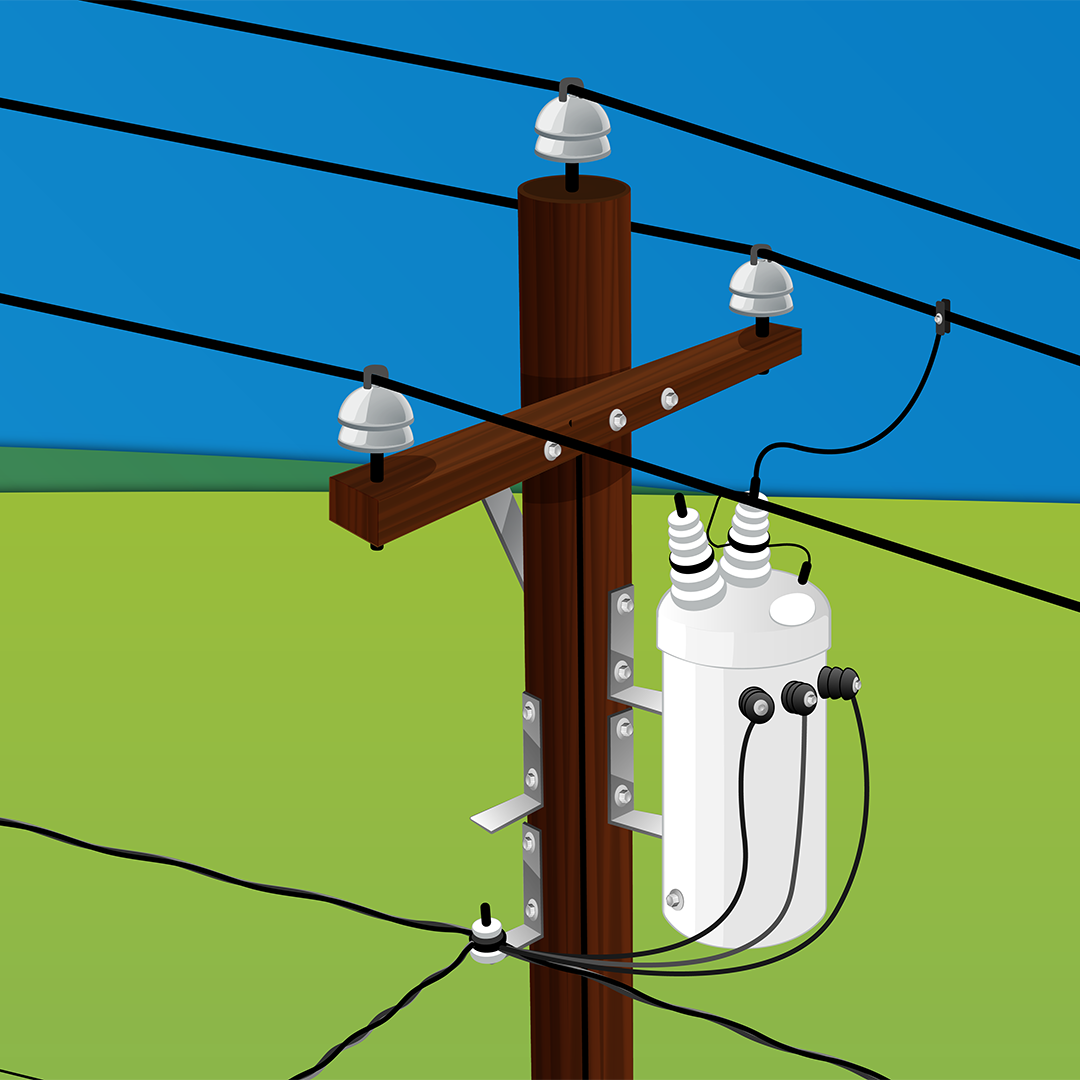 Healthy Utility Pole